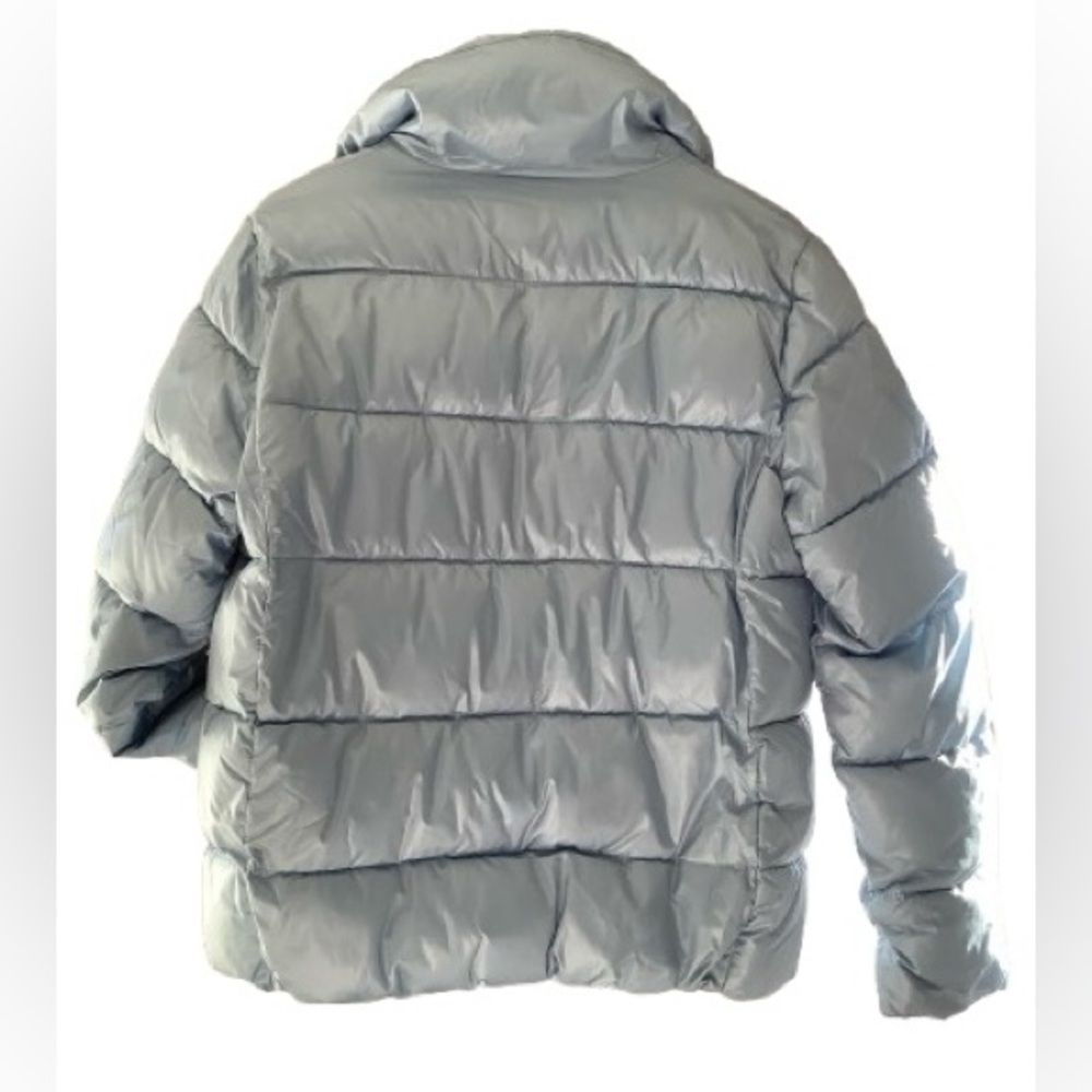 Joe Fresh, baby blue women’s puffer jacket, winter coat. Sz Med. - Picture 4 of 12